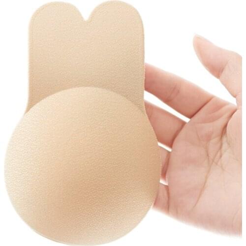 Women Self Adhesive Strapless Push Up Solid Bra Stick Gel Silicone Push Up womens underwear Invisible Bra