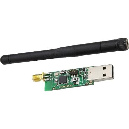 1Pcs USB CC2531 Sniffer Board Bluetooth 4.0 Wireless Zigbee Analyzer Module with External Antenna