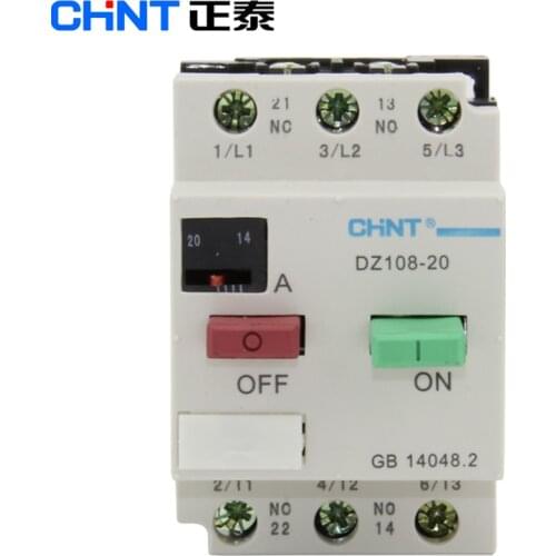 CHNT CHINT DZ108-20/211 111 AC Motor Starter General Motors Motor Protection Starter