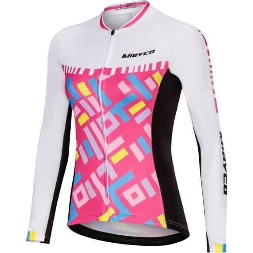 Summer Quick Dry long sleeve cycling jersey Women Men Road Bike clothing Male MTB Tops Wear Ropa Ciclismo Maillot Riding Shirts