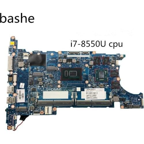 For HP Elitebook 850 840 G5 notebook motherboard independent graphics card I7-8550U CPU 100% free shipping test
