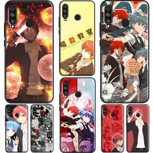Karma Akabane Ansatsu Kyoushitsu Silicone Case For Huawei P30 P40 P20 Lite Mate 10 20 Pro P Smart 2019 Z 2021 Phone Cover