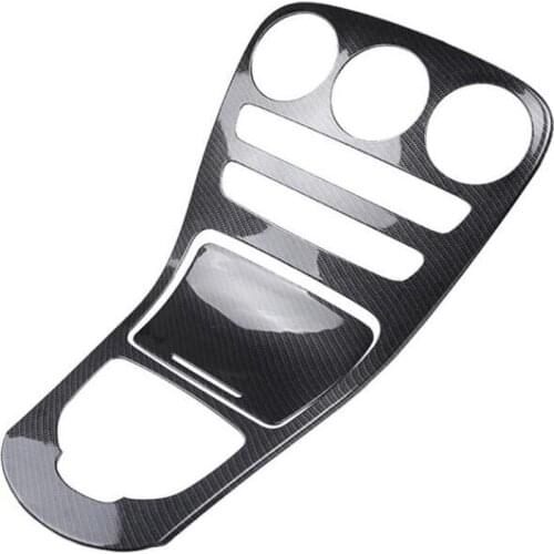 Car Interior Console Gear Shift Box Panel Frame Cover Trim Styling Sticker For Mercedes Benz GLC C Class 2015 2016 2017