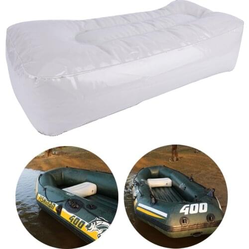 Air cushion inflatable boat camping pvc seat thick big valve fishing boat big valve outdoor camping rest deflatable foldable