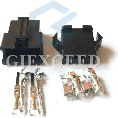 2 Sets Male And Female JST SM 4 Pin 2.54mm Multipole Connector Plug With Terminal