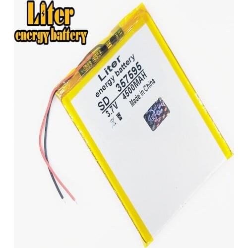 357595 337595 3.7v 4500mah Lithium Polymer Battery With Board For Pda Tablet Pcs Digital Products