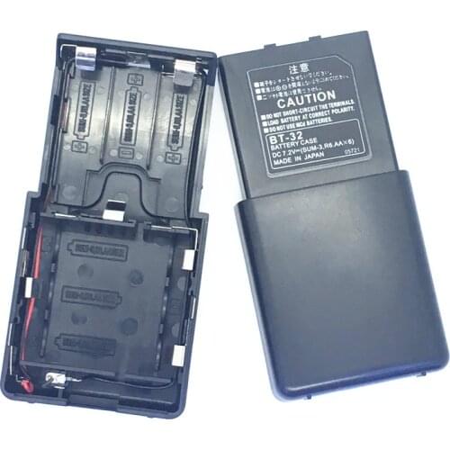 5 pcs/lot BT-32 6X AA battery box case for Kenwood TK308 TK208 TH22AT,TH42AT,TK-79A etc walkie talkie