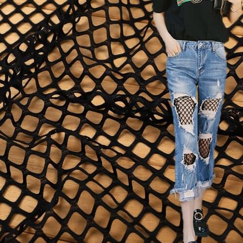 50cm*160cm Large stretch Mesh Fabric for Lining, Fishnet Stockings Net PantsTrousers Baby Bed Circumference DIY Clothes