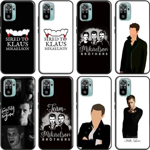 Klaus Mikaelson Vampire Diaries For Xiaomi Redmi Note 9 8 Pro 8T 9S 7 6 K40 10 Pro Case For Redmi 9A 8A 7A 9T 9C 9 Coque