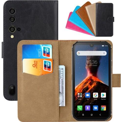 Luxury Wallet Case For Blackview BV9900 Pro PU Leather Retro Flip Cover Magnetic Fashion Cases Strap
