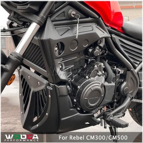 Motorcycle Parts FAIRING COVER SIDE BELLY PAN FENDER UNDER BODY HONDA REBEL CMX 250 300 500 2017-2021
