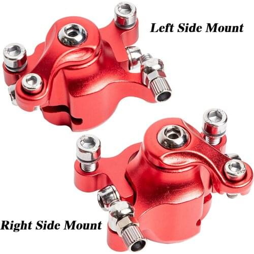 Disc Brake flang Brake Caliper e-scooter electric bicman folding electric for left right front rear wheel pads holder brake