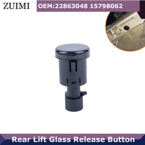 Rear Lift Glass Release Button For Gmc Suv Cadillac Escalade Chevy 2007-2014 15798062 22863048 901-159 Suburban Car Accessories