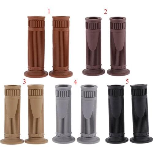 Non Slip Rubber 7/8 inch 22mm Motorcycle Comfort Hand Handlebar Grips for ATV Dirt Bike
