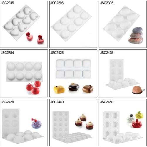 Party Favors Creative white silicone mousse cake mold French baking mold explosion