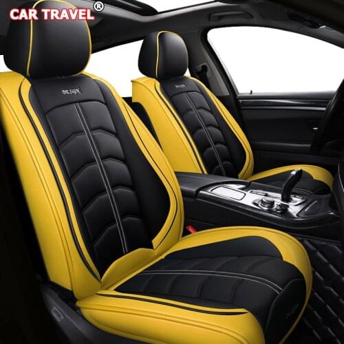 Front Rear Luxury Leather car seat cover For honda accord 4 5 6 7 8 lexus nx fluence prius 30 nissan teana j31 caf seats protect