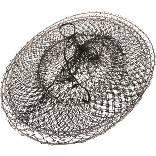 Foldable Crawdad Fishing Gear Fish Shrimp Trap Net Cage Holding