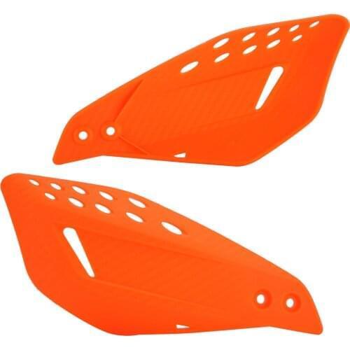Universal yellow PP Plastic Hand guards Handlebar Guard for Motorcycle Dirt Bike Pit bike ATV Quads Free Shipping
