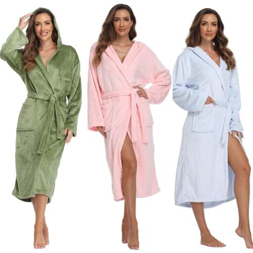 Witbuy Women's Robes With A Hood