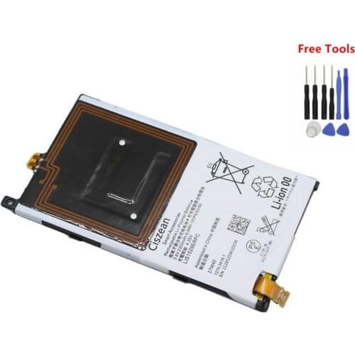 1x 2300mah Replacement Battery LIS1529ERPC for Sony Z1 mini D5503 Z1 Compact M51w SO-04F Battery Batteries come with NFC + Tool