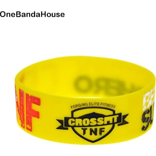 1PC Crossfit be Your Own Super Hero Silicone Wristband 1 Inch Wide