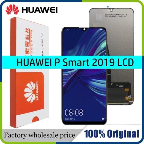 10 pcs/lot 6.21" Original 10-Touch Display with Frame for Huawei P Smart 2019 LCD Touch Screen Digitizer Assembly POT-LX1 L21