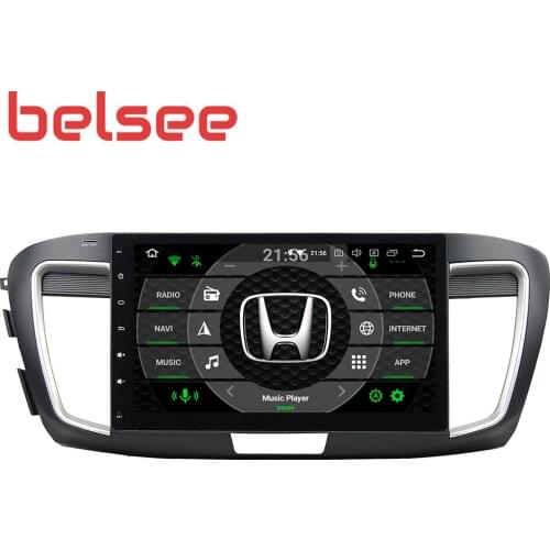 Belsee Android 9.0 Car Stereo for Honda Accord 9th 10.1" IPS Screen 4GB 64GB 8 Core Radio Autoradio GPS Navigation Audio Player