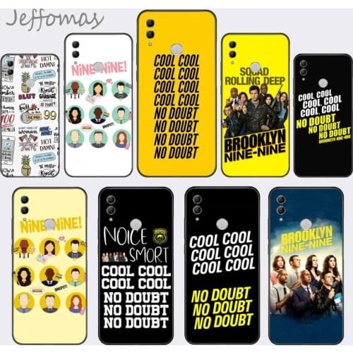 Brooklyn Nine Nine TV Show Art cool Custom Soft Phone Case For Huawei Honor 7C 7A 8X 8A 9 10 10i Lite 20 NOVA 3i 3e