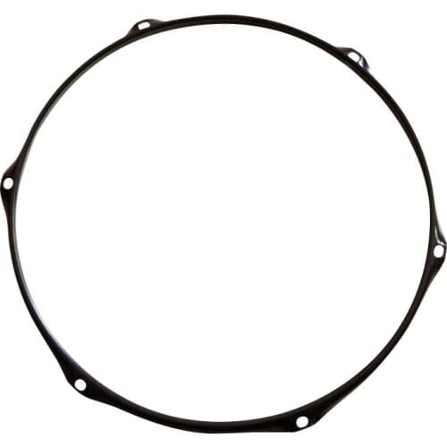Black color 10inch 6hole iron snare drum rim drum hoop/ up and down drum hoop
