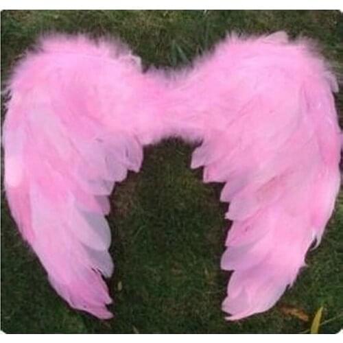 Kids Teens Feather Angel Wings Cosplay Party Costume Dance Stage Wings Festival Carnival Masquerade Clothing Accessories