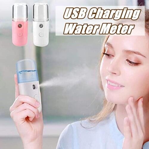Best Selling Spray water replenisher USB Nano Facial Spray Mist Spray Machine Face Moisturizing Atomization Sprayer Fast Ship #E