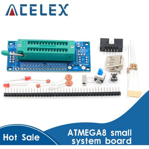 ATMEGA8 ATMEGA48 ATMEGA88 Development Board AVR (NO Chip) DIY Kit