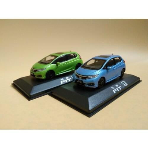 1:40 Diecast Model for Honda Fit jazz Sport 2018 Alloy Toy Car Miniature Collection Gifts 1/43