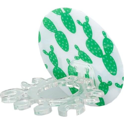 Fashion And Cute Bathroom Wall-Mounted Multifunctional Toothbrush Toothbrush Razor Storage Rack Lightweight Design