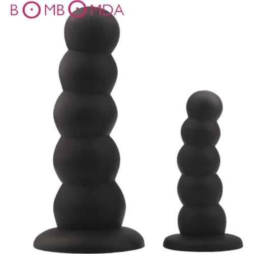 Soft Silicone Huge Anal Beads Dilatador Anal Plug Big Butt Plug Prostata Massager Erotic Toys Gay Adults Sex Toys for Men Woman
