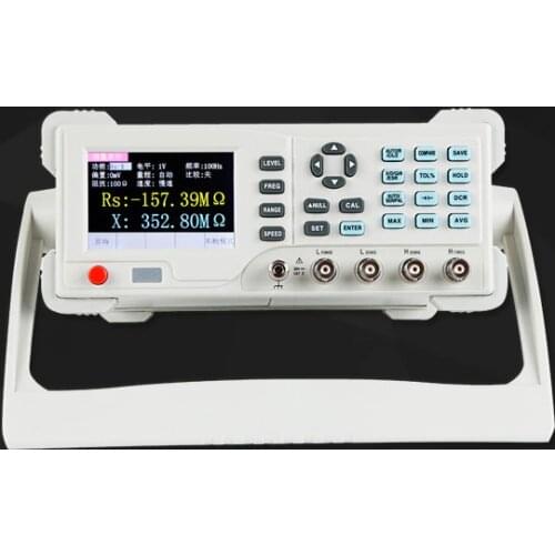 Desktop LCR Digital Bridge Tester High Precision Capacitance Inductance Resistance Meter Voltmeter ET44/ET45 Led Indication