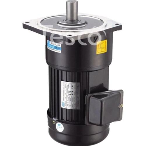 Factory small AC gear reducer motor three-phase large torque 380V forward and reverse 220V750W