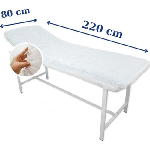 Disposable Bed Table Elastic Sheets Underpad Cover Fitted Massage Table Beauty Care Accessories Non-Woven Fabric SPA Treatment