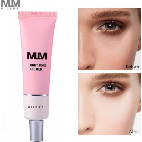 Face Primer Foundation Face Brighten Cream Invisible Pore Concealer Base W Airfit Pore Primer Foundation Concealer Makeup TSLM2