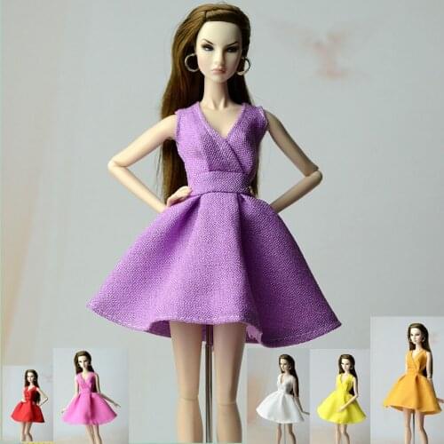 30cm Doll Dress Fashion Clothes suit for 1/6 doll Clothes licca For Barbie Doll for blythe Accessories Baby Toys Best Girl' Gift