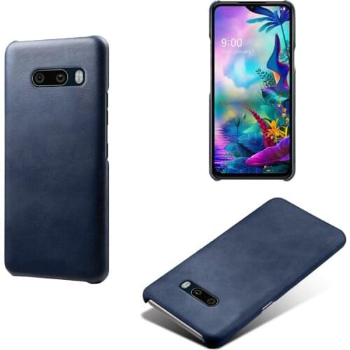 Vegan PU Leather Phone Cover On The For LG V50S G8X THINQ Case Wearable Slim Coque For LG G8X V50S ThinQ 6.4" 2019 Funda Shell
