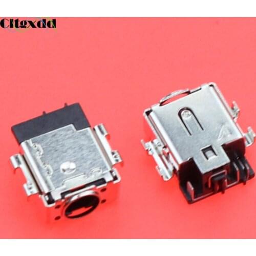 Cltgxdd 2/5/10PCS Laptop DC Power Jack For Asus YX570Zz YX570ZD YX570DD X570DD DC Charging Port Power Socket Connector 4.5*3.0