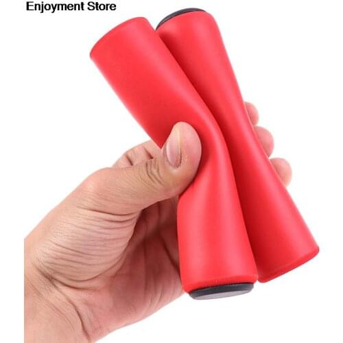 NEW 2pcs Bicycle Soft Foam Sponge Handlebar Grips Cover Outdoor Mountain Cycling Bike Silicone Grip Anti-slip Handle Bar