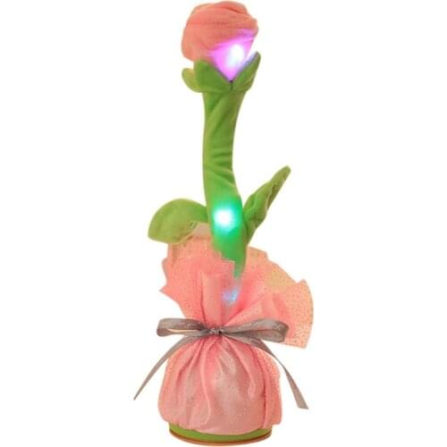 Dancing Cactus Repeats What You Say Singing Cactus Recording and Repeat Your Words for education Toys,Singing Cactus Toy