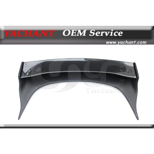 Carbon Fiber Rear Spoiler Blade with FRP Base Fit For 2002-2008 350Z Z33 VS3 Style CF Trunk Rear Spoiler Blade with FRP Base