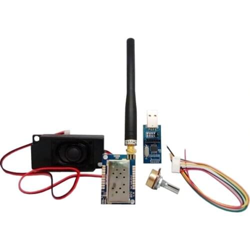 2sets/lot All-in-one vhf walkie talkie module kit SA828 VHF FM transceiver module