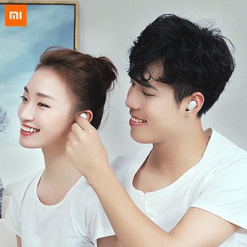 Xiaomi MIjia mi AirDots Wireless Bluetooth Earphone BT 5.0 MI Stereo Headset With Mic Headphones for Samsung Huawei Earbuds