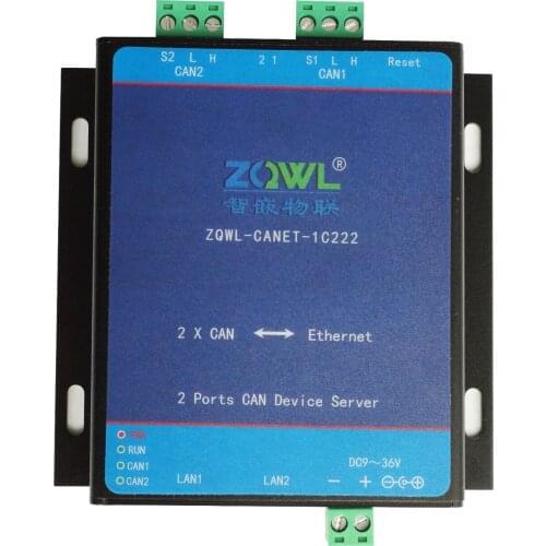 Dual CAN with Isolated Dual Network to CAN to Network-Switch