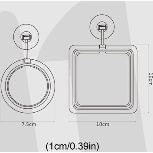 2 Pcs Aquarium Fish Feeding Ring Fish Tank Floating Food Feeders Suction Cup B0KB