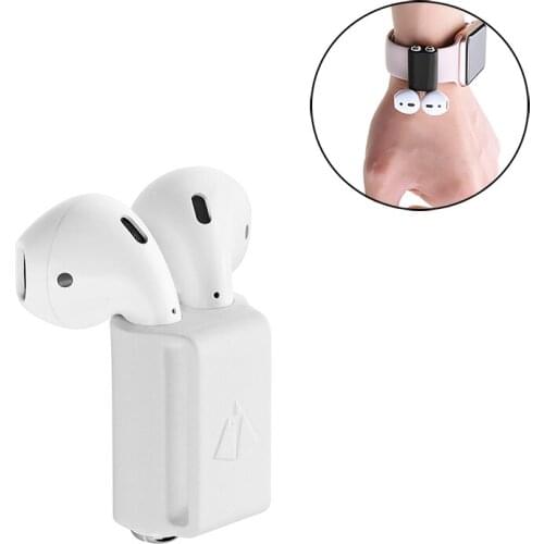 LAOKE Anti-lost Silicone Pouch Case Cover Holder for Apple AirPods AirPods Portable Wireless Earphone Accessories